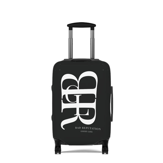 Bad Reputation ∙ Good Life™ Luggage and Carry on Cover, elastic polyester-spandex fabric