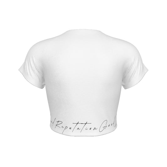 All-Over Print Women's Raglan Cropped T-shirt