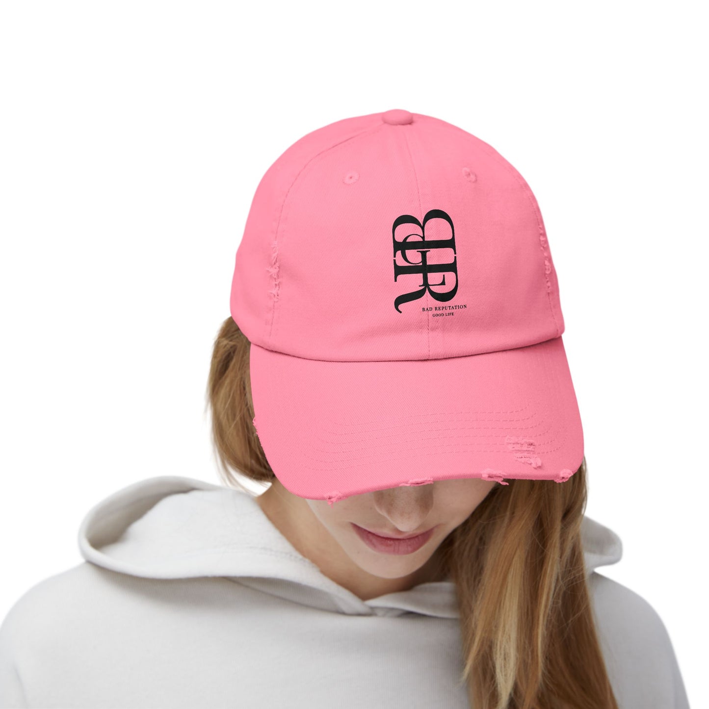 Unisex Distressed Bad Reputation Good Life high quality Cap